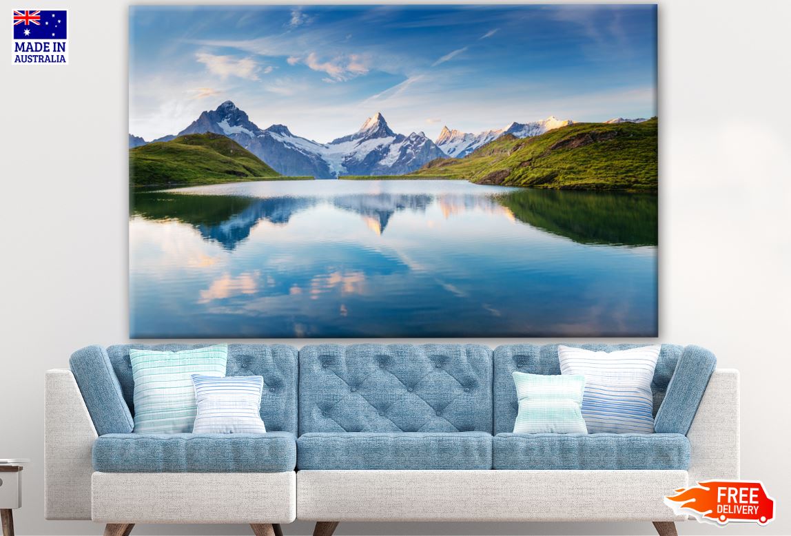 Lake Bachalpsee in Swiss Alps Photograph Print 100% Australian Made