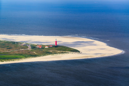Texel Island Aerial View Photograph Holland Print 100% Australian Made