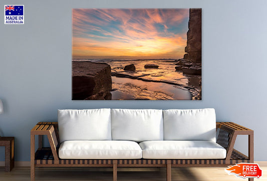 Sunrise at Skillion Sea Terrigal Photograph Print 100% Australian Made