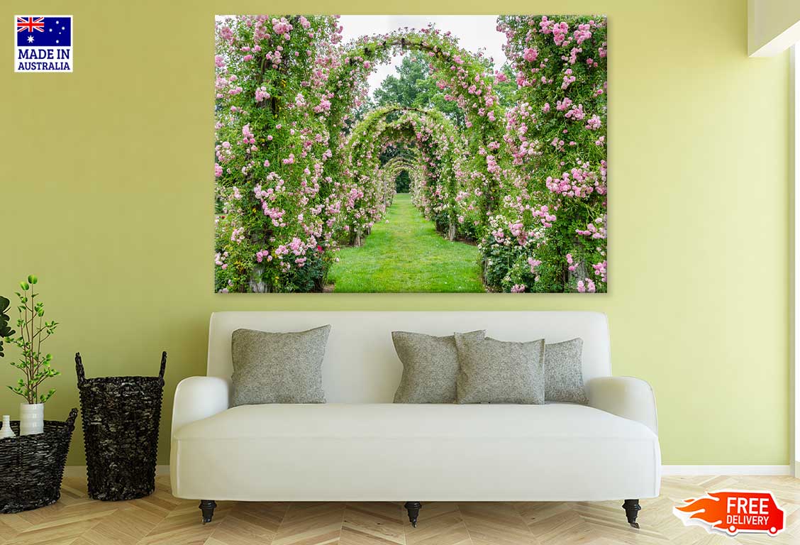 Elizabeth Rose Garden Photograph Print 100% Australian Made