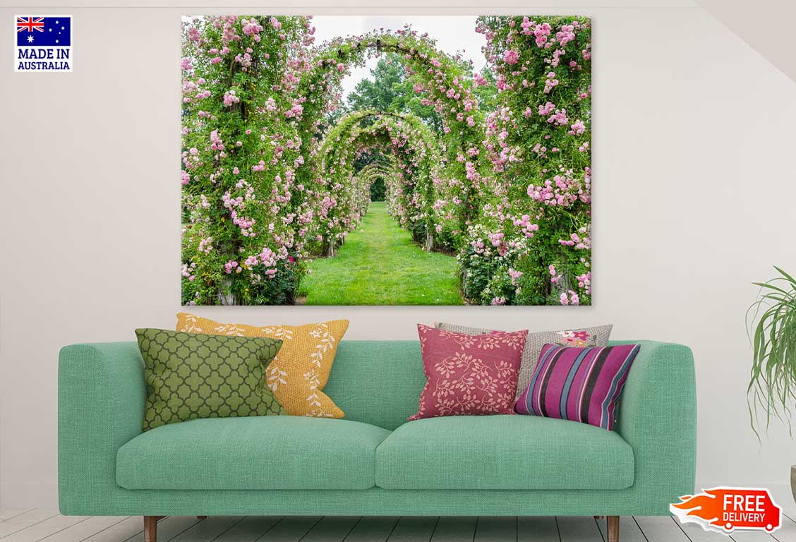 Elizabeth Rose Garden Photograph Print 100% Australian Made