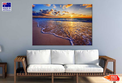 Ocean Beach Sunrise & Deep Sky View Print 100% Australian Made