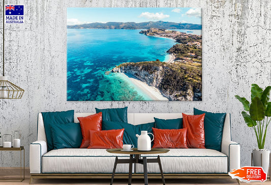 Elba Island Isola d'elba Aerial View Photograph Print 100% Australian Made