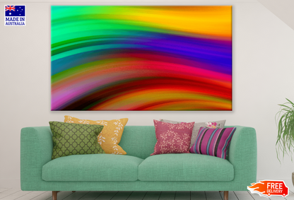 Colorful Abstract Design Print 100% Australian Made