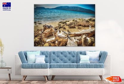 Mugoni Beach Shoreline View Photograph Print 100% Australian Made