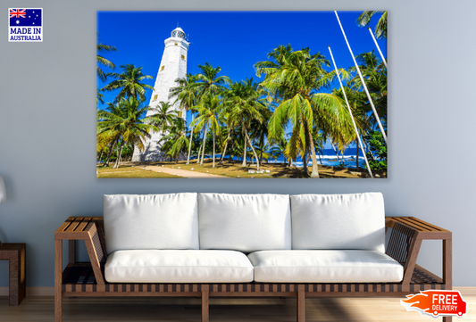 Beautiful beach & Lighthous Print 100% Australian Made