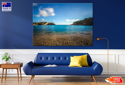 Beach Lulworth Cove View Photograph Print 100% Australian Made