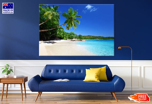 Anse Lazio Beach Praslin Island Photograph Print 100% Australian Made