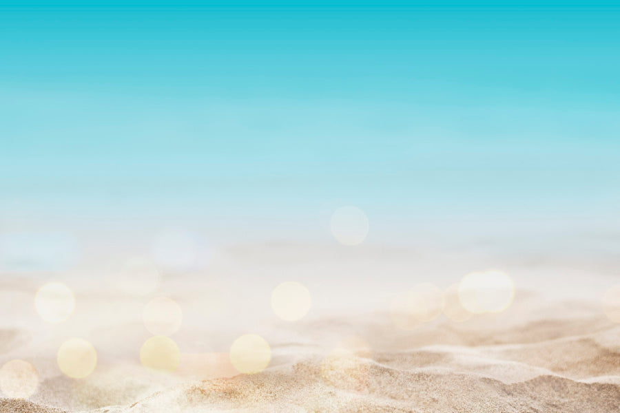 Summer Beach Sand View Photograph Home Decor Premium Quality Poster Print Choose Your Sizes