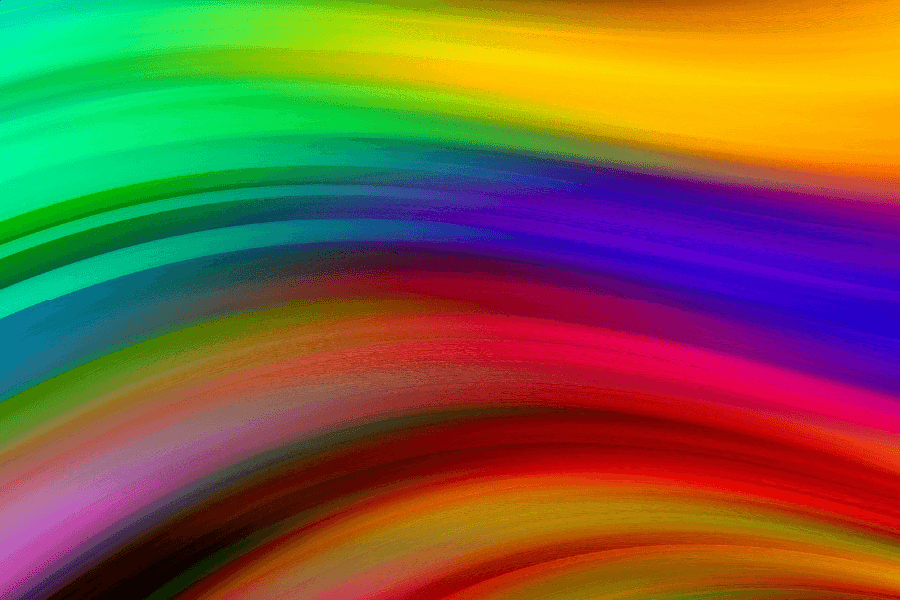 Colorful Abstract Design Print 100% Australian Made