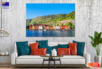 Lake View Photograph Bergen Norwa Print 100% Australian Made