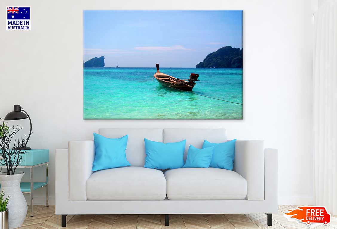Thailand Seaside Scenery View Photograph Print 100% Australian Made