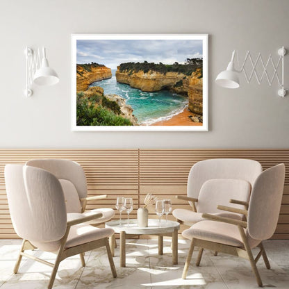 Sea Scenery View Photograph Home Decor Premium Quality Poster Print Choose Your Sizes