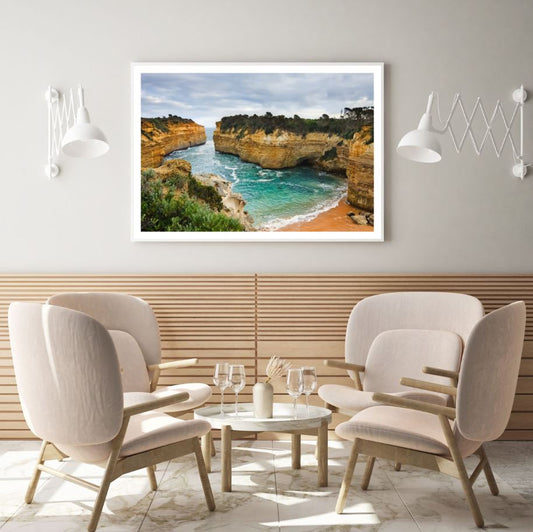 Sea Scenery View Photograph Home Decor Premium Quality Poster Print Choose Your Sizes