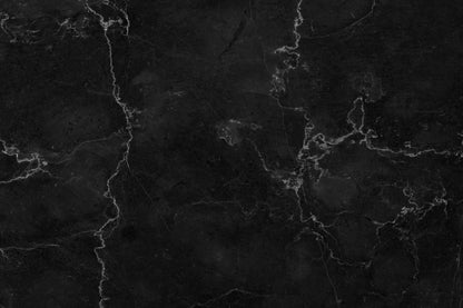 Black Marble Pattern Abstract Design Print 100% Australian Made