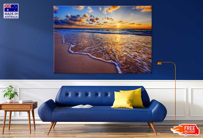 Ocean Beach Sunrise & Deep Sky View Print 100% Australian Made