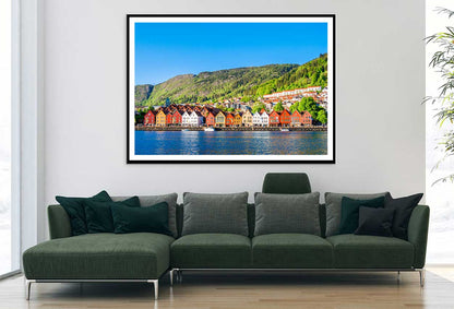 Lake View Photograph Bergen Norwa Home Decor Premium Quality Poster Print Choose Your Sizes