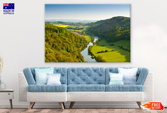 Lake & Mountain Scenery View Print 100% Australian Made