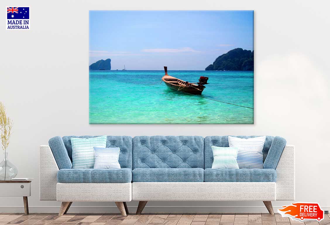 Thailand Seaside Scenery View Photograph Print 100% Australian Made