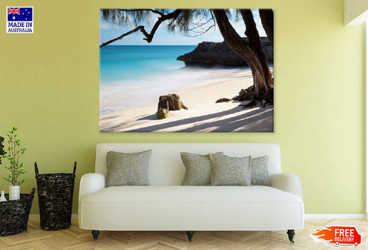 Bahamas Tropical Beach View Photograph Print 100% Australian Made