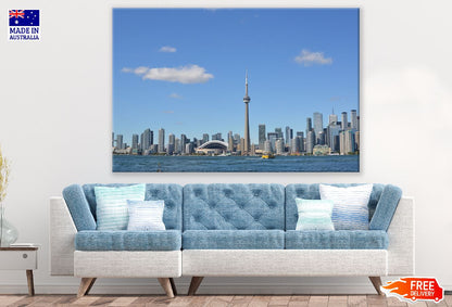 CN Tower & Toronto City, Ontario, Canada Photograph Print 100% Australian Made
