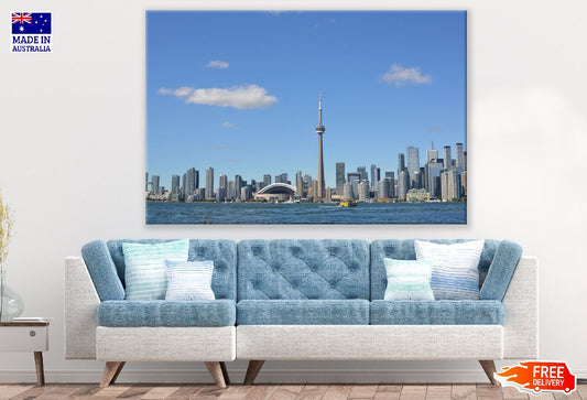 CN Tower & Toronto City, Ontario, Canada Photograph Print 100% Australian Made