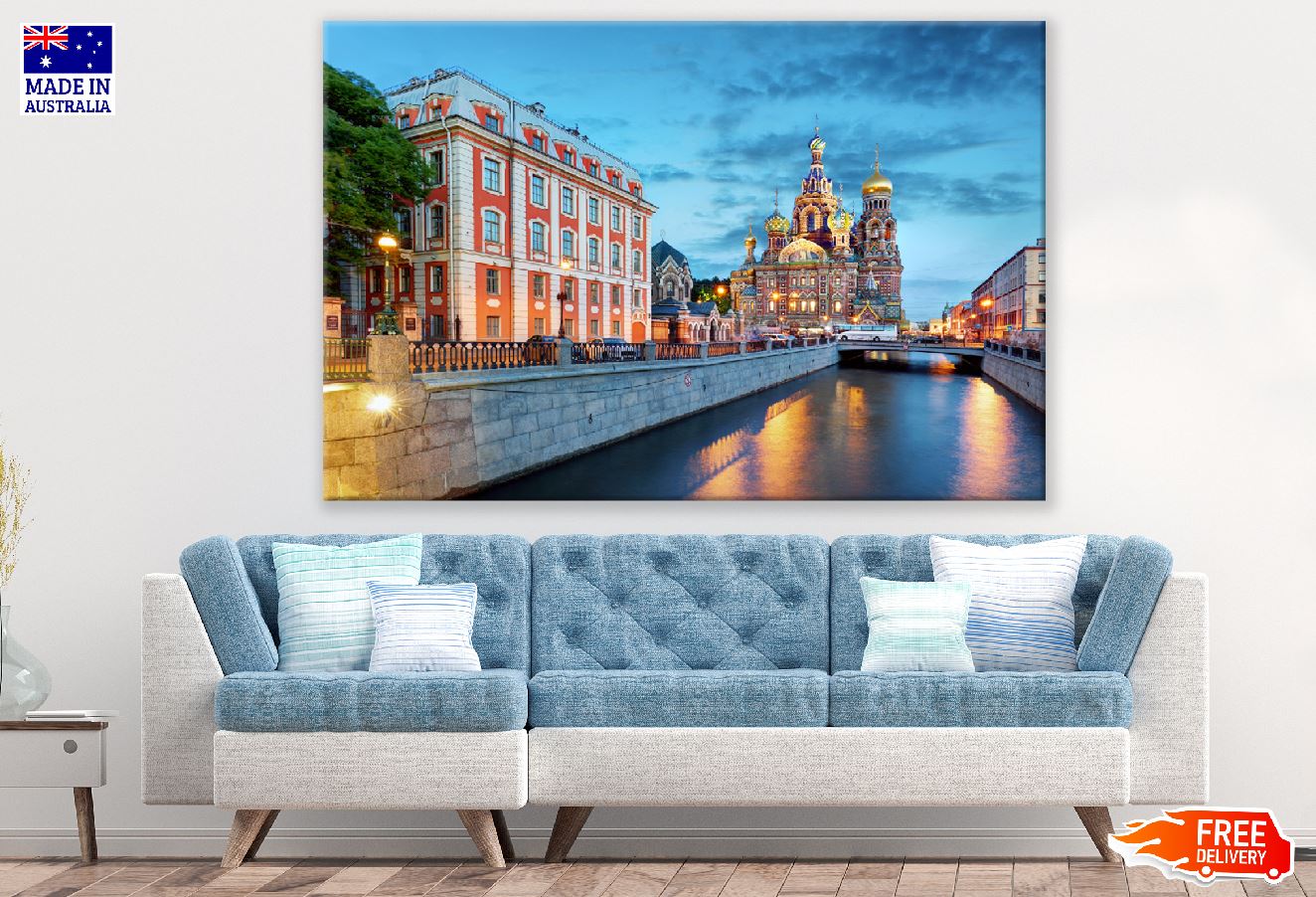 Savior on the Spilled Blood Church Photograph Russia Print 100% Australian Made