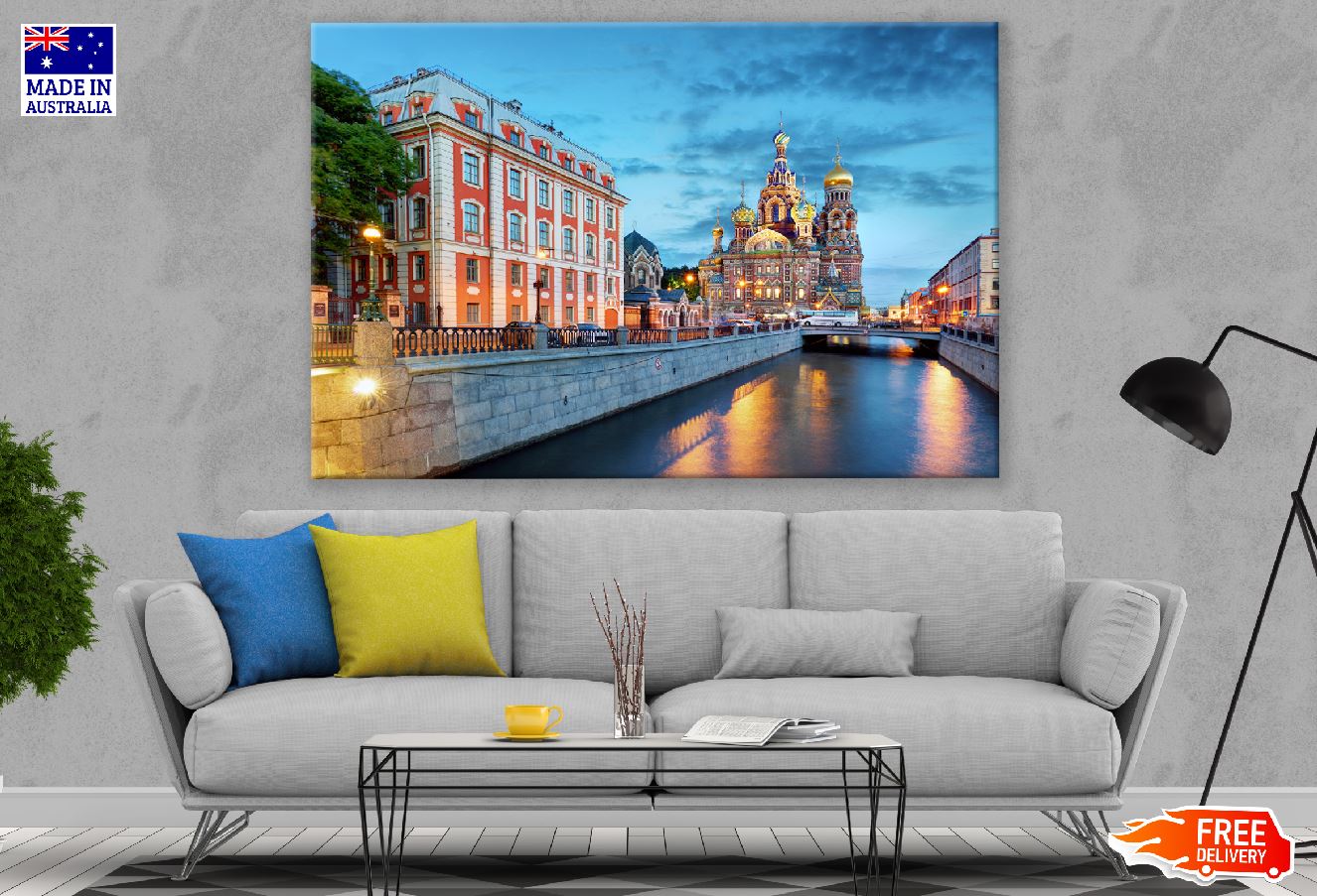 Savior on the Spilled Blood Church Photograph Russia Print 100% Australian Made