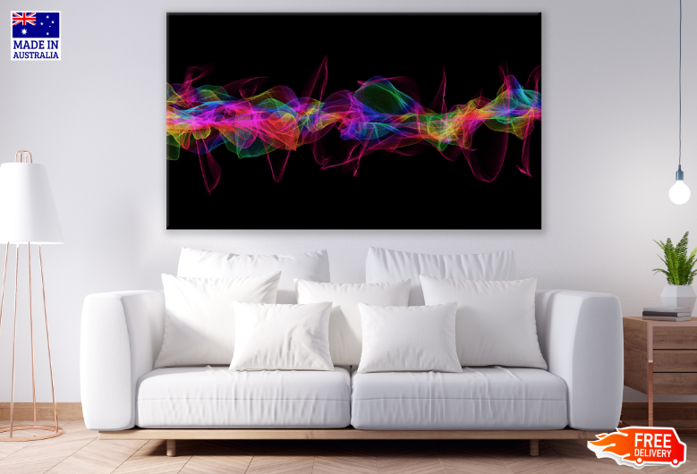 Colorful Abstract Design Print 100% Australian Made