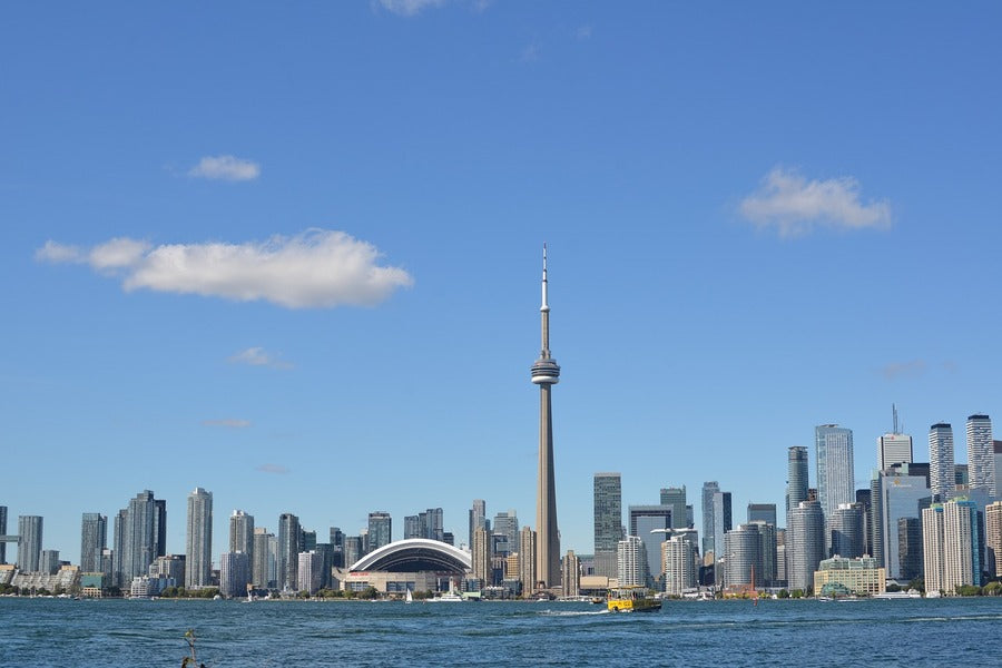 CN Tower & Toronto City, Ontario, Canada Photograph Print 100% Australian Made