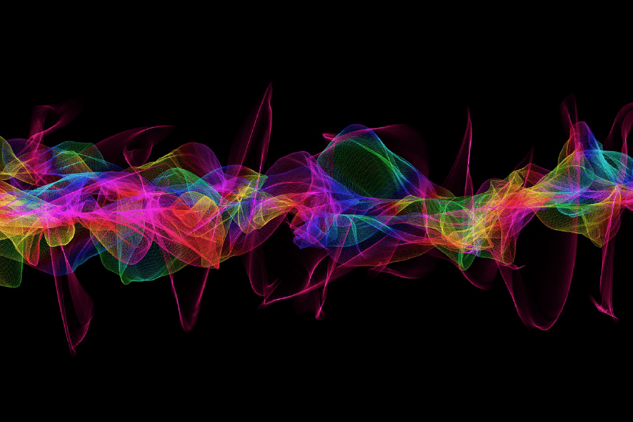 Colorful Abstract Design Print 100% Australian Made