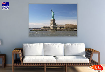 Statue of Liberty viewed from Ferry Photograph Print 100% Australian Made