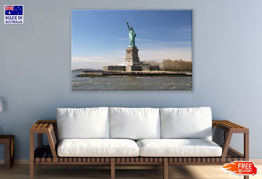 Statue of Liberty viewed from Ferry Photograph Print 100% Australian Made