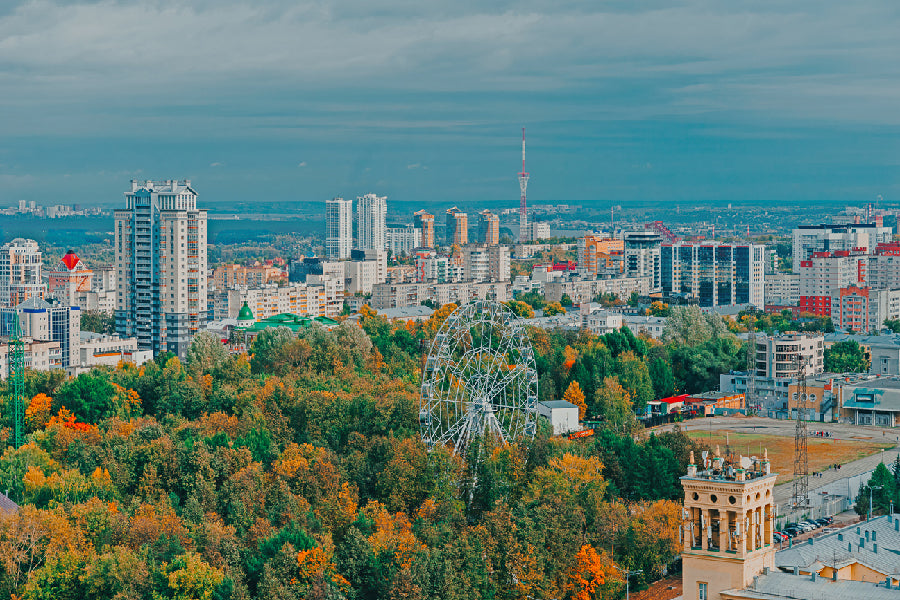Perm City View Photograph, Russia Print 100% Australian Made