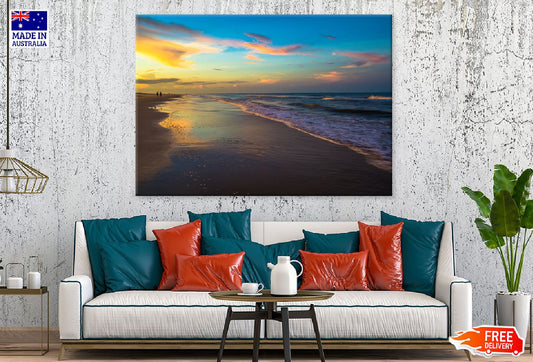 St. Augustine Beach Sunset View Photograph Print 100% Australian Made