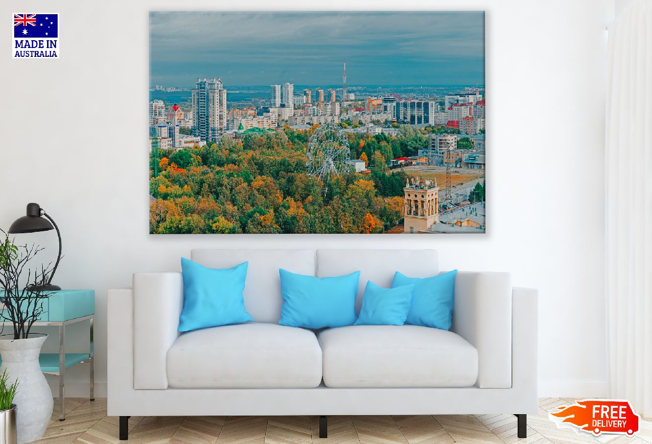 Perm City View Photograph, Russia Print 100% Australian Made