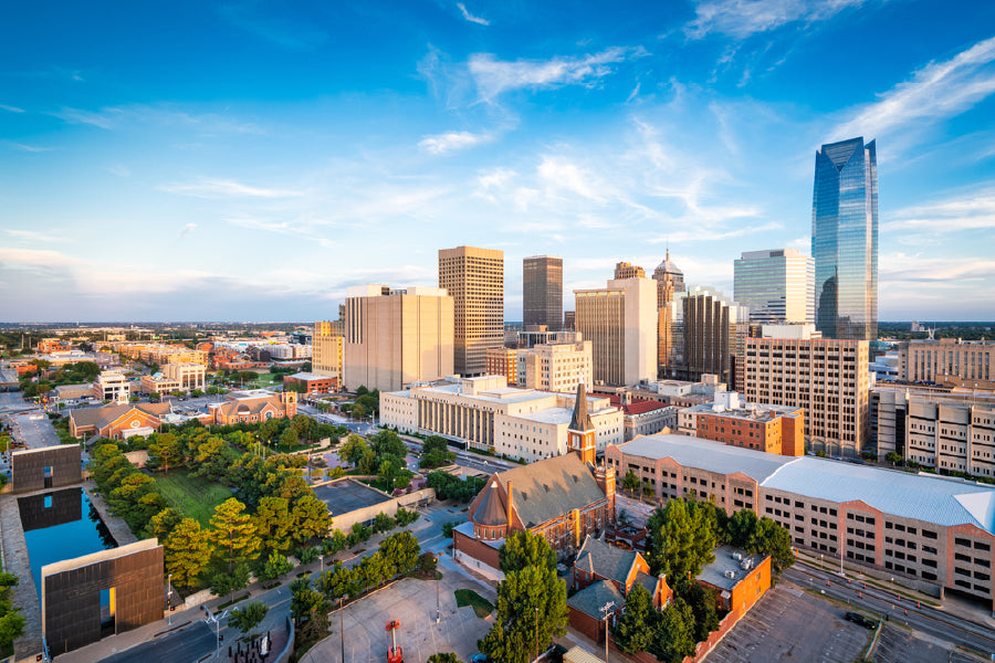 Oklahoma City Photograph in USA Print 100% Australian Made