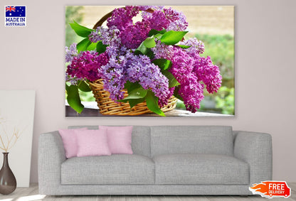 Lilac Flowers Closeup Photograph Print 100% Australian Made