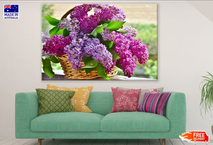 Lilac Flowers Closeup Photograph Print 100% Australian Made