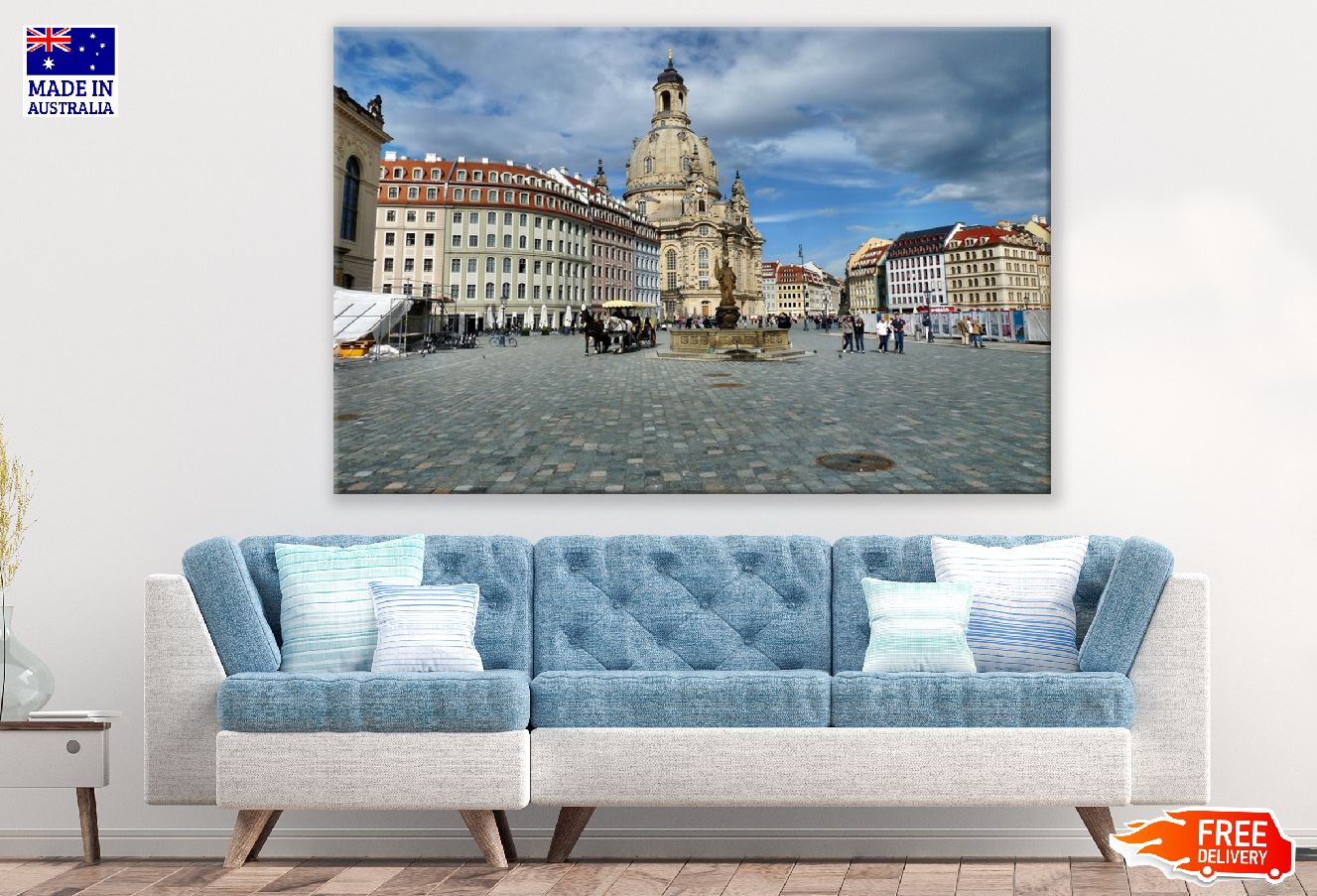 Frauenkirche Dresden Church Photograph, Germany Print 100% Australian Made