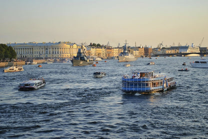 Neva River St Petersburg Sunset Photograph Print 100% Australian Made