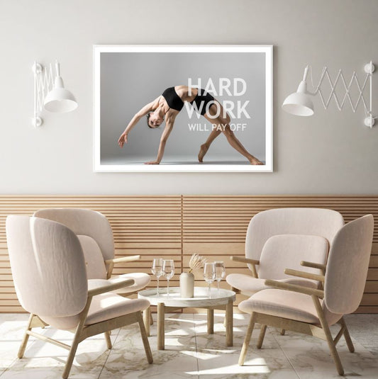 Gym Motivation Photograph Home Decor Premium Quality Poster Print Choose Your Sizes