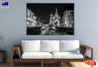 St Petersburg Russia B&W Photograph Print 100% Australian Made