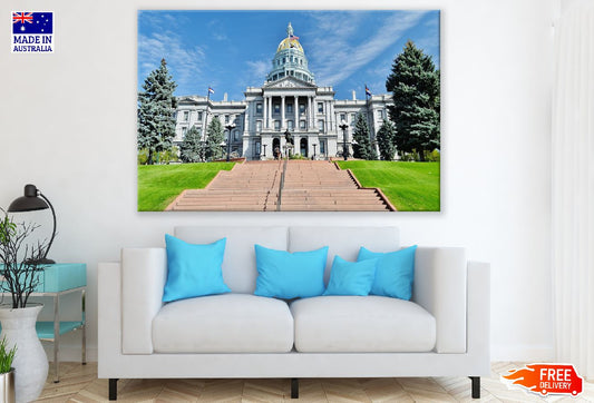 Colorado State Capitol Building Photograph Colorado, USA Print 100% Australian Made