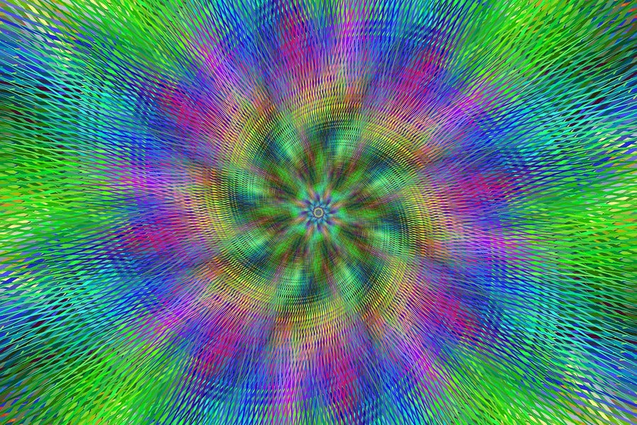 Multicolor Digital Abstract Design Print 100% Australian Made