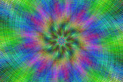 Multicolor Digital Abstract Design Print 100% Australian Made