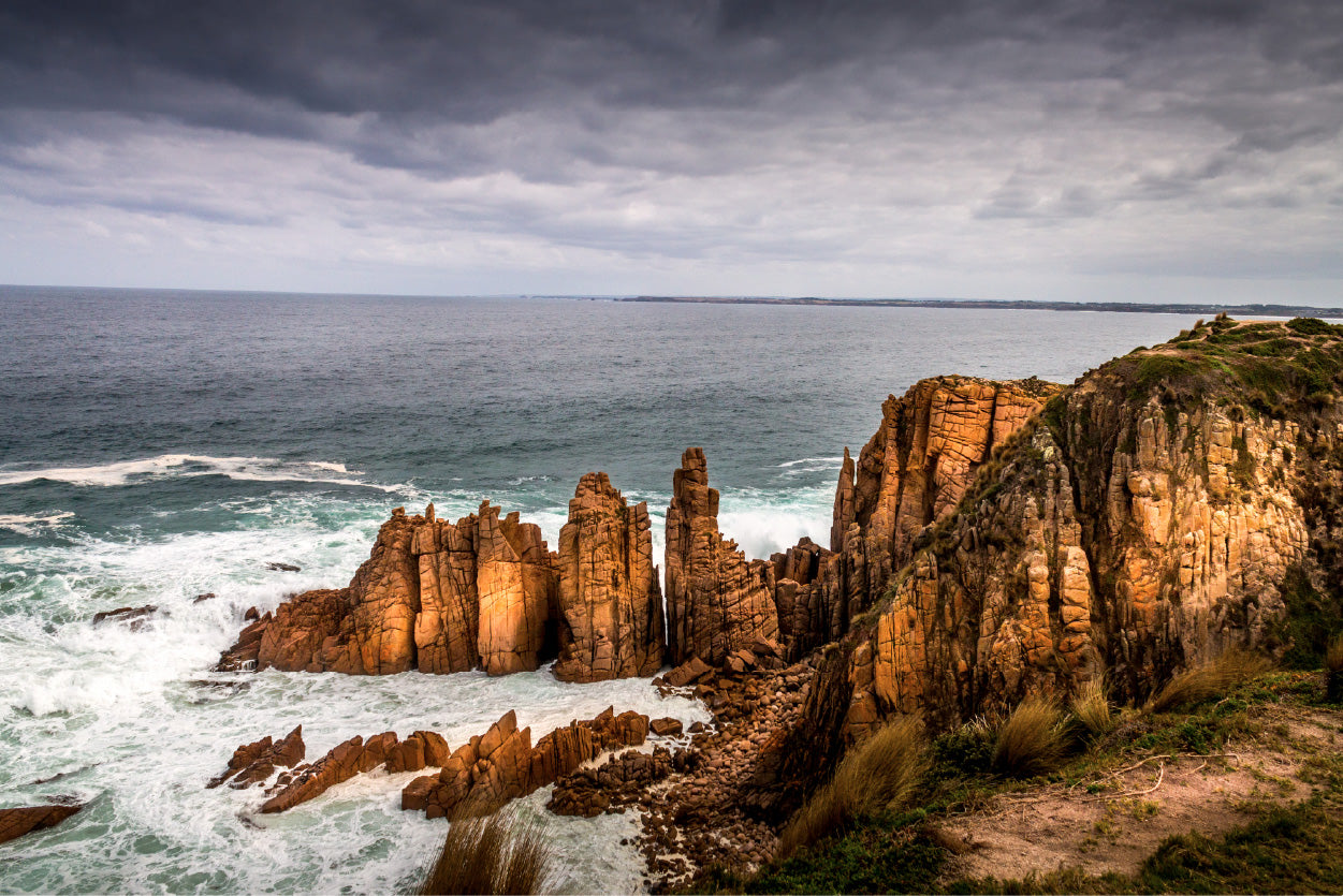 Bella Home The Pinnacles Cape Woolamai Print Canvas Ready to hang