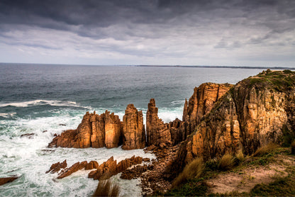 Bella Home The Pinnacles Cape Woolamai Print Canvas Ready to hang