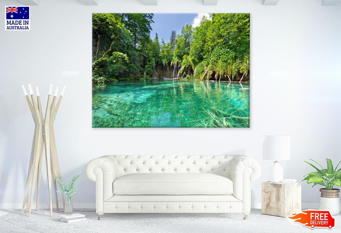 Nature Forest & River View Photograph Print 100% Australian Made