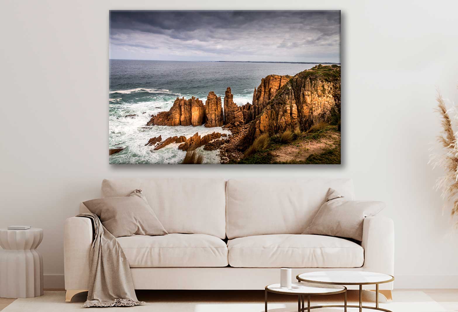 Bella Home The Pinnacles Cape Woolamai Print Canvas Ready to hang